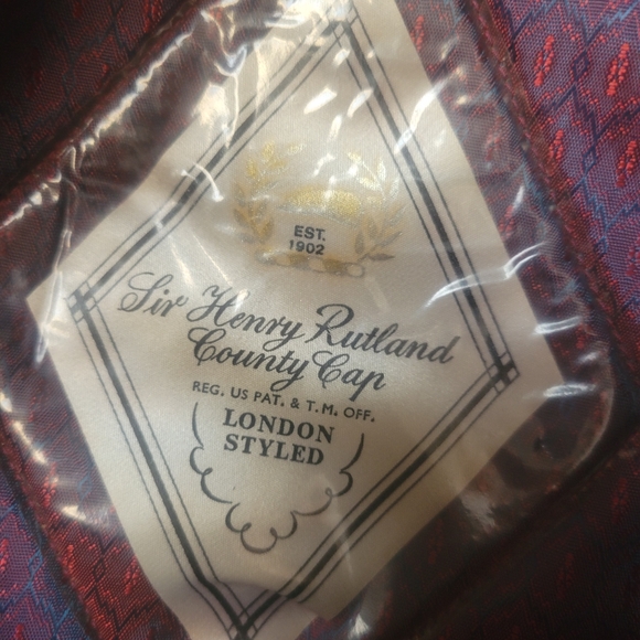 Vintage Tweed Sir Henry Rutland Country Cap From London - Picture 10 of 11